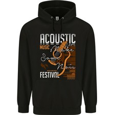 Hoodie Enfant Guitare Country Et Western Musique Acoustique