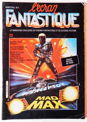 Ecran fantastique magazine - fantastique,