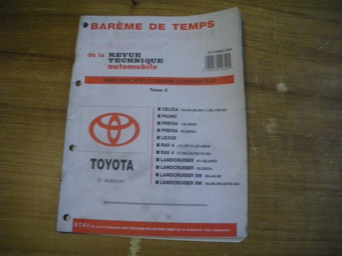 Bareme temps toyota - de,