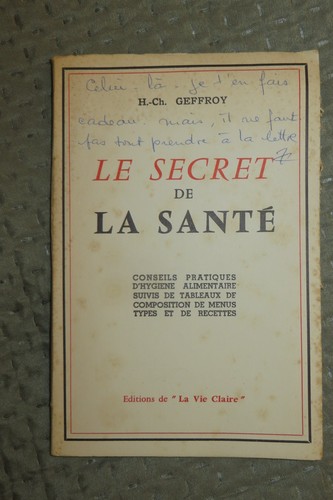 Secret santé par - de, la