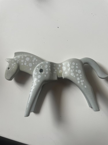 Playmobil cheval gris - , taches