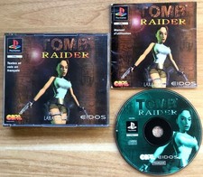 TOMB RAIDER 1 Big Box COMPLET BOÎTE NOTICE SONY PS1 PAL FRANÇAIS CIB OVP jeu - I