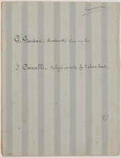 Giuseppe Giordani Caro Mio Ben Chevaux Treats Contente Partition Piano Chant '30