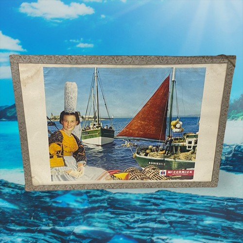 Ancienne affiche cadre photo - ancienne,