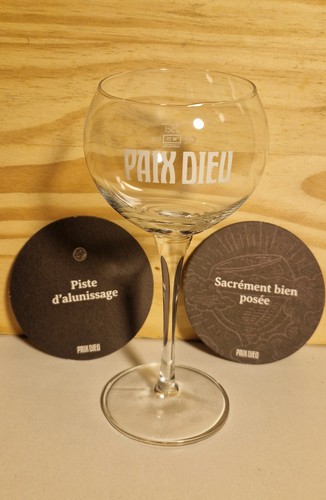 Verre paix dieu - neuf, +