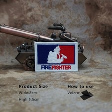 PATCH POMPIER FIRE FIGHTER