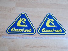 2 autocollants Plongée