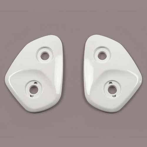 Plaque visiere arai blanc - plaque,