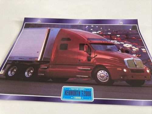 Tracteur capot kenworth 2000 - kenworth, t-2000