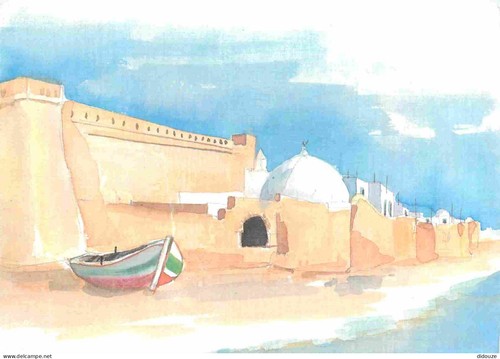 Carte postale tunisie - carte,