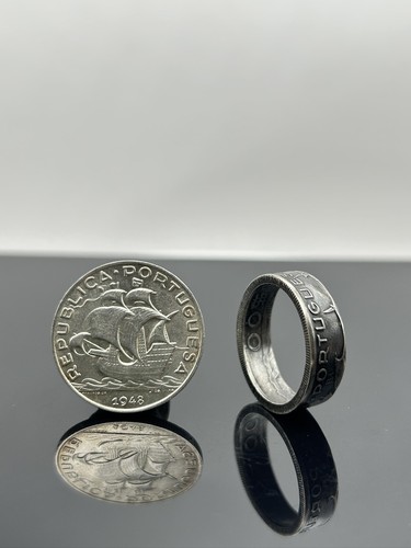 Bague pièce monnaie 5 - monnaie,