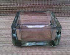 Ancien cendrier en verre