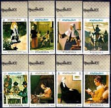 Fujeira 1967 Renoir Cézanne Vermeer Daumier Arts Peintures Don Quichotte Cheval