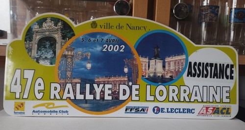 Rallye platte lorraine - lorraine, 2002