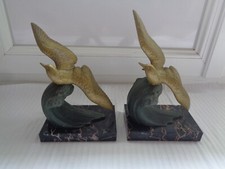PAIRE DE SERRE LIVRES MOUETTE