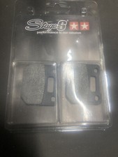 Plaquettes de frein organique Stage 6 pour Etrier 4 pistons Stage 6 R/T