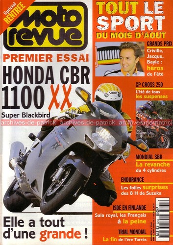Moto revue 3244 honda cbr - 3244,