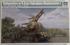 Maquette militaire 1/35 char Flakpanther 8,8cm Trumpeter 9532 non tamiya, dragon