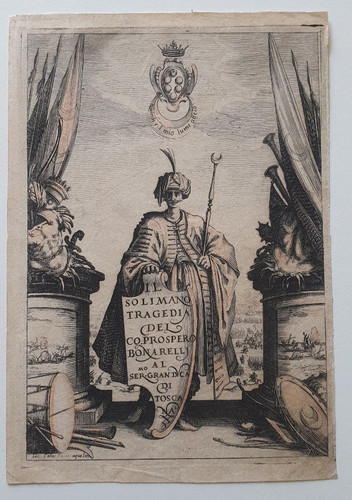 Eau forte réhaussée - eau,
