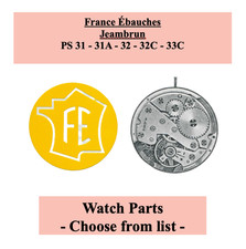 Pièces de montre JEJ / FE