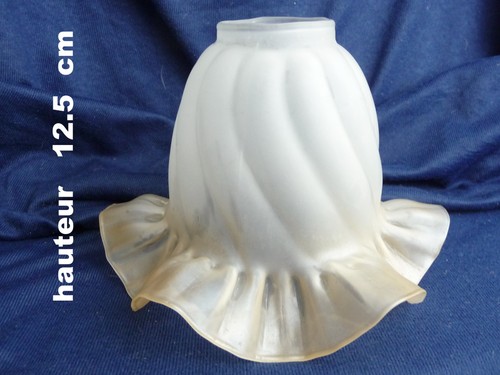 Ancien abat jour tulipe - abat-jour, en