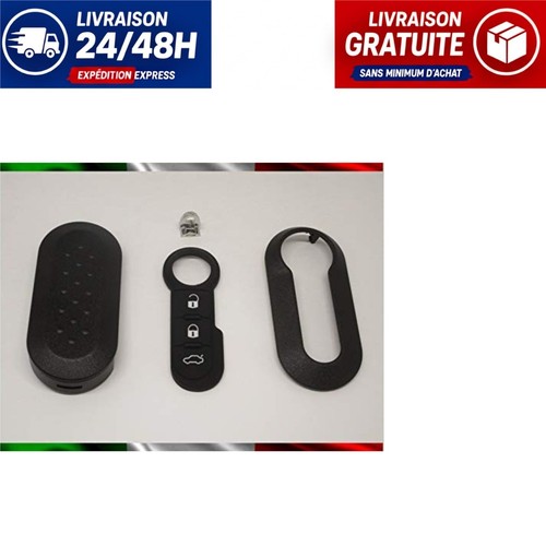 Coque clé fiat 500 grande - fiat,
