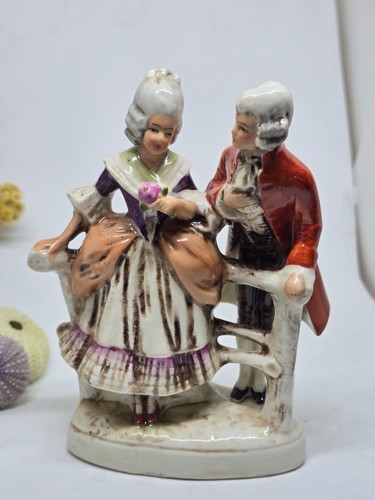 Figurine couple vintage - vintage, en