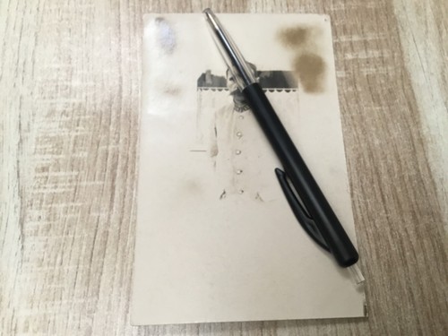 Carte postale photo poilu - carte,