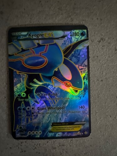 Carte pokémon kyogre - carte, ex