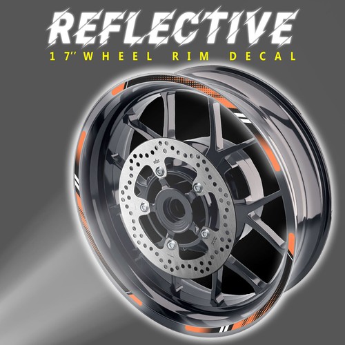 Dot reflective wheel rim - reflective,