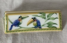 PORTE MENU EN  PORCELAINE DE