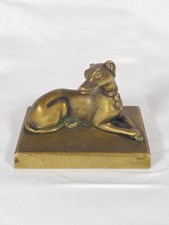 Bronze art déco lévrier - déco, –