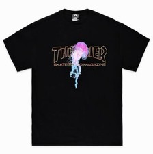 Thrasher Magazine Atlantic Drift T-Shirt Édition Limitée Black Original 2022/23
