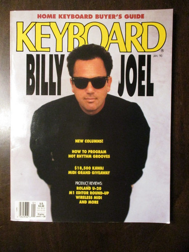 Keyboard magazine january 1990 - magazine,