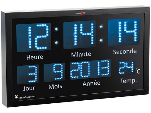 Horloge murale radio-pilotée