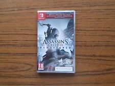 ASSASSIN CREED III 3 REMASTERED sur Nintendo Switch - NEUF SOUS BLISTER - PAL FR