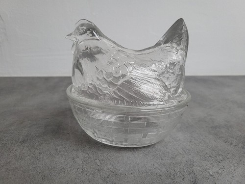 Ancienne bonbonniere verre - ancienne,