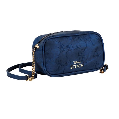 Sac similicuir stitch bleu - stitch,