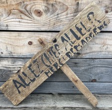 Allez Chier Ailleurs Panneau