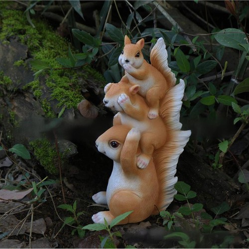 Figurine écureuil en - figurine,