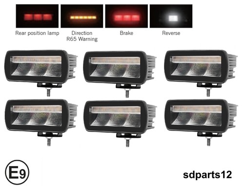 Feu arrière led - feu, 24v