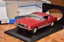 FORD MUSTANG GTA FASTBACK 1967 ROUGE 1/18° MAISTO SPECIAL EDITION NEUVE