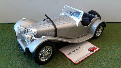 Jaguar ss100 1937 gris - jaguar,