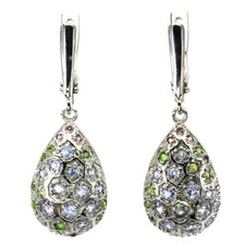 925 Argent Sterling Boucles