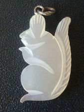 Pendentif ancien écureuil - ancien, en