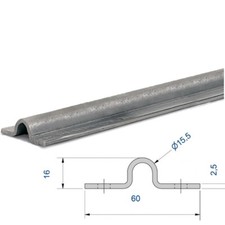 Type Plat Rail de Roulement Opérateur de Porte Portail Coulissant Acier