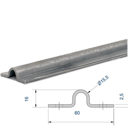 Type plat rail roulement - type, de