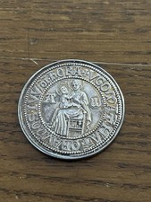 Jeton Argent Rond Chambre Des