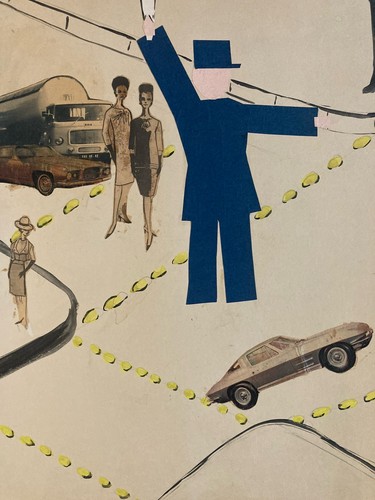 Tres beau art - beau, collage