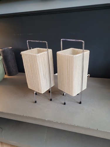 Paire lampes vintages - de,